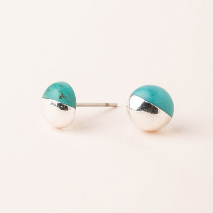 Dipped Stone Stud Scout Earrings