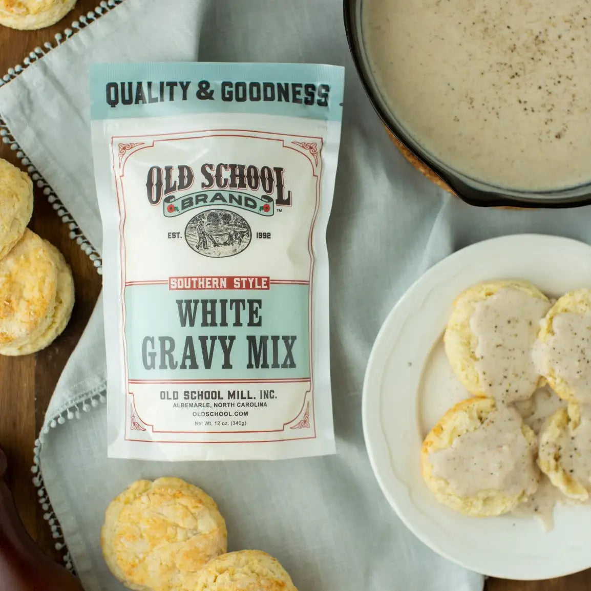 Old School White Gravy Mix