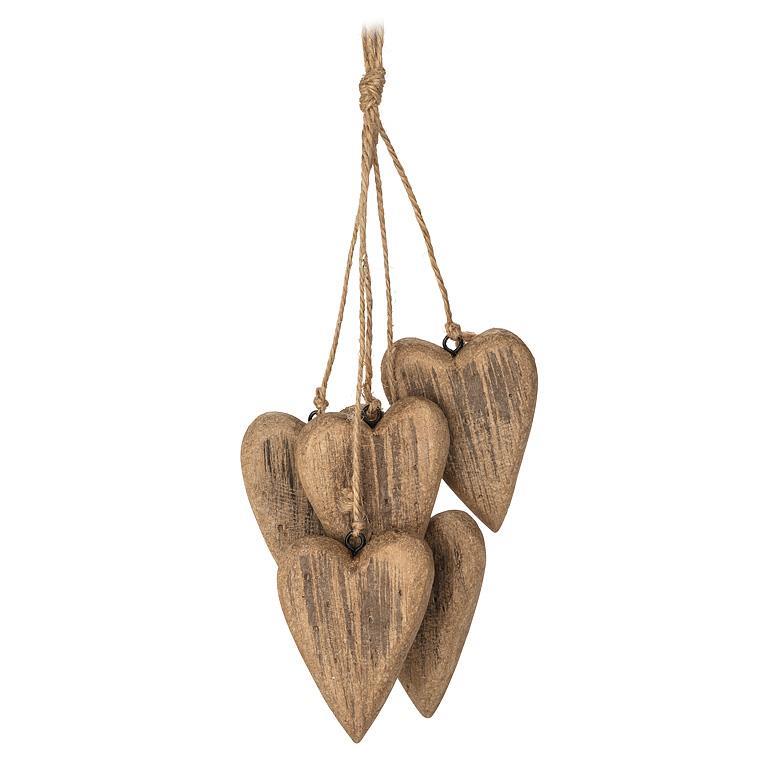 5 Driftwood Hearts