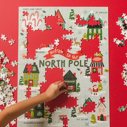 Welcome To The North Pole- 500 Piece Jigsaw Puzzle
