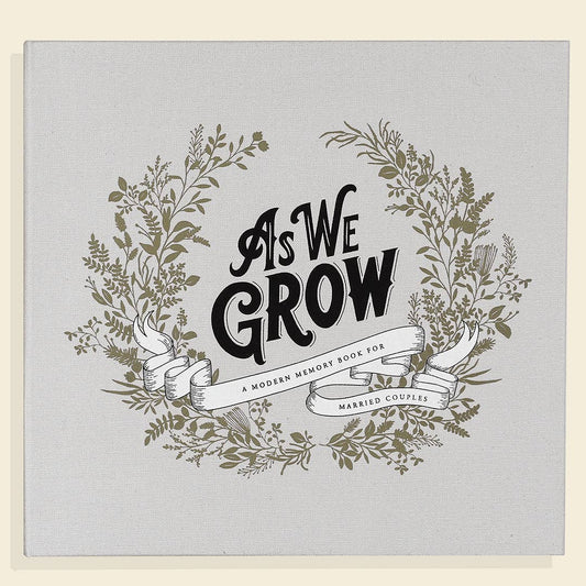 As We Grow: Memory Book for Couples