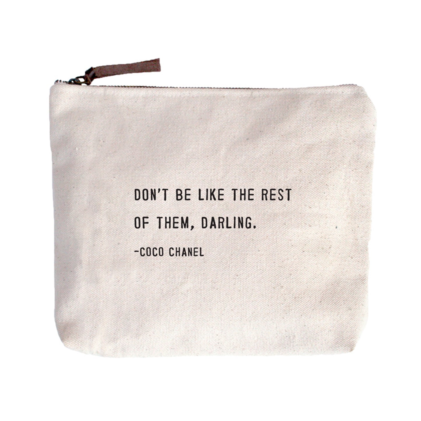 Canvas Zip Bag