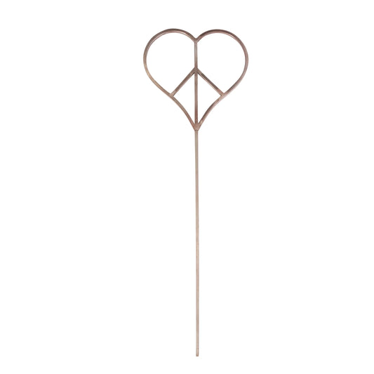Metal Peace Garden Stakes