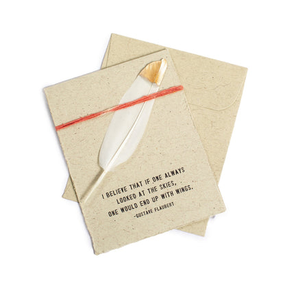 Milagro Feather Cards