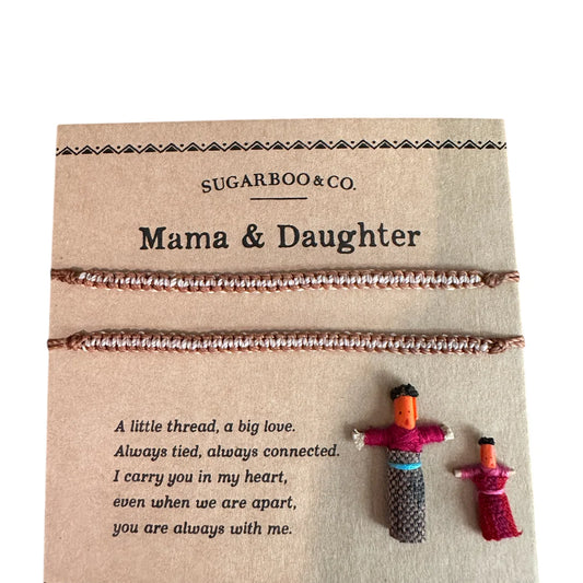 Mama and Daughter Braided Bracelet