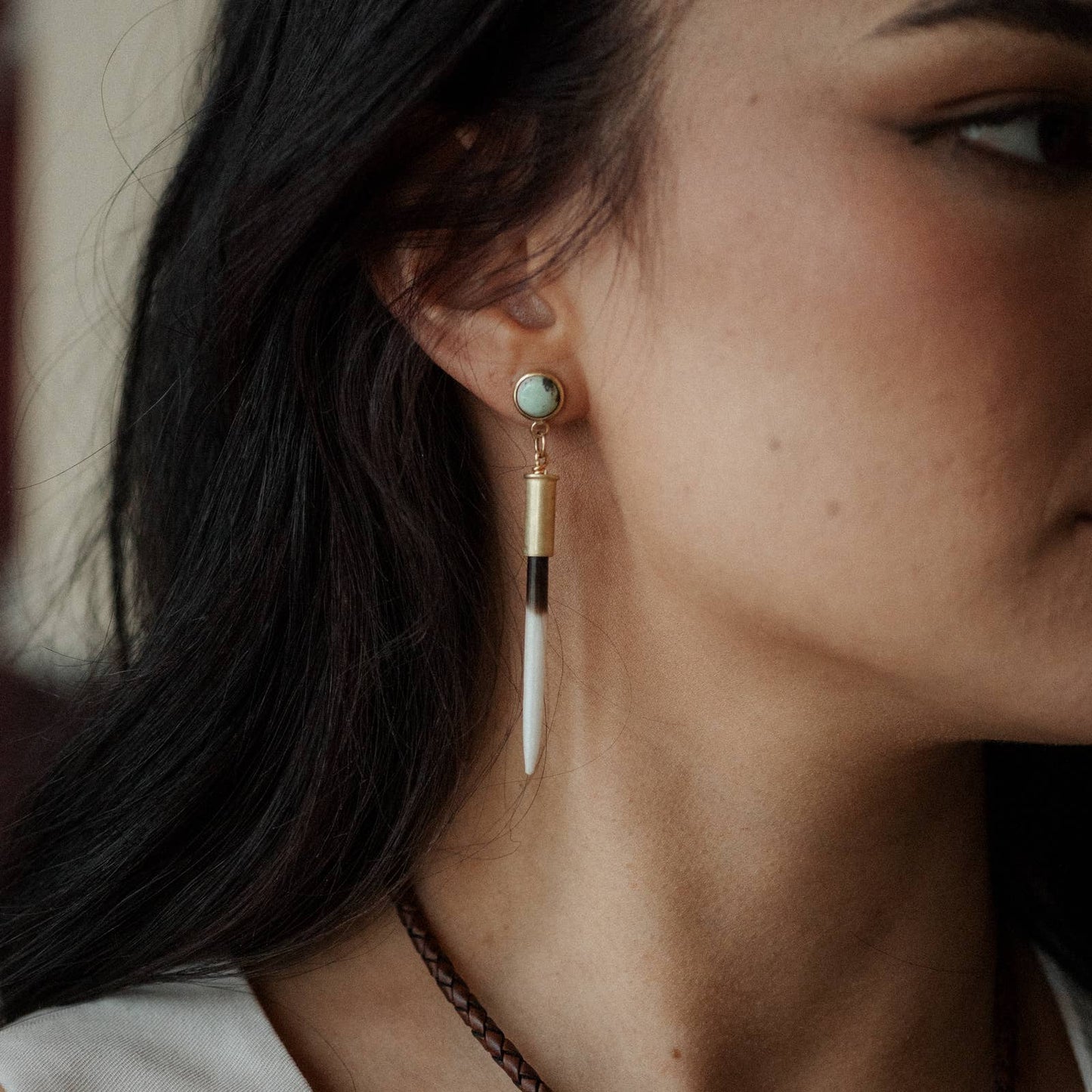 Yellowstone Beth Dutton Quill Studs // Turquoise Variant