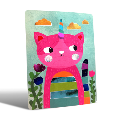 Foil-tastic: Foil Art & Coloring Fun - Whimsical World (36 Piece Set)