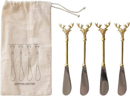 Reindeer Handle Utensils