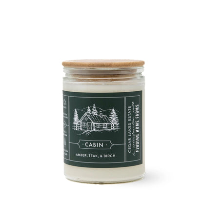 Soy Candle, Cabin, Woody Scent