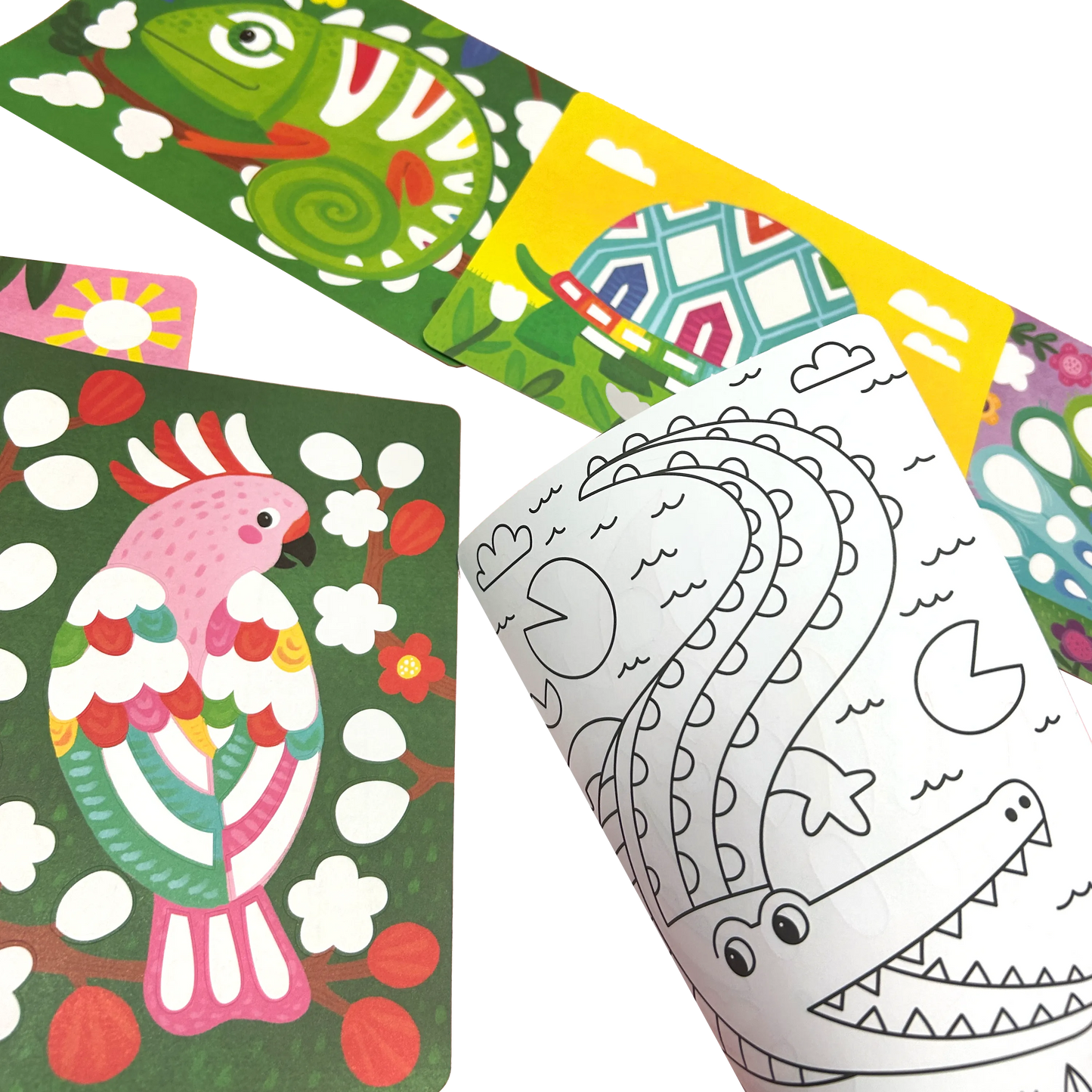 Foil-tastic: Foil Art & Coloring Fun - Awesome Animals (36 Piece Set)