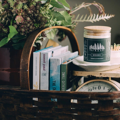 Soy Candle Woods, Woody Scent