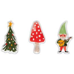 Gnome For The Holidays Christmas Dishes Set of 3