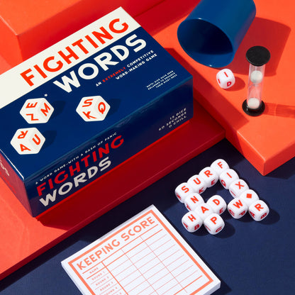 Brass Monkey Fighting Words Dice Game