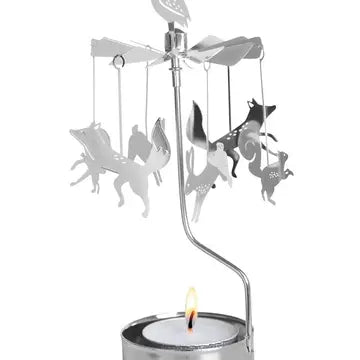 Angel Chimes Rotary Candle Holder