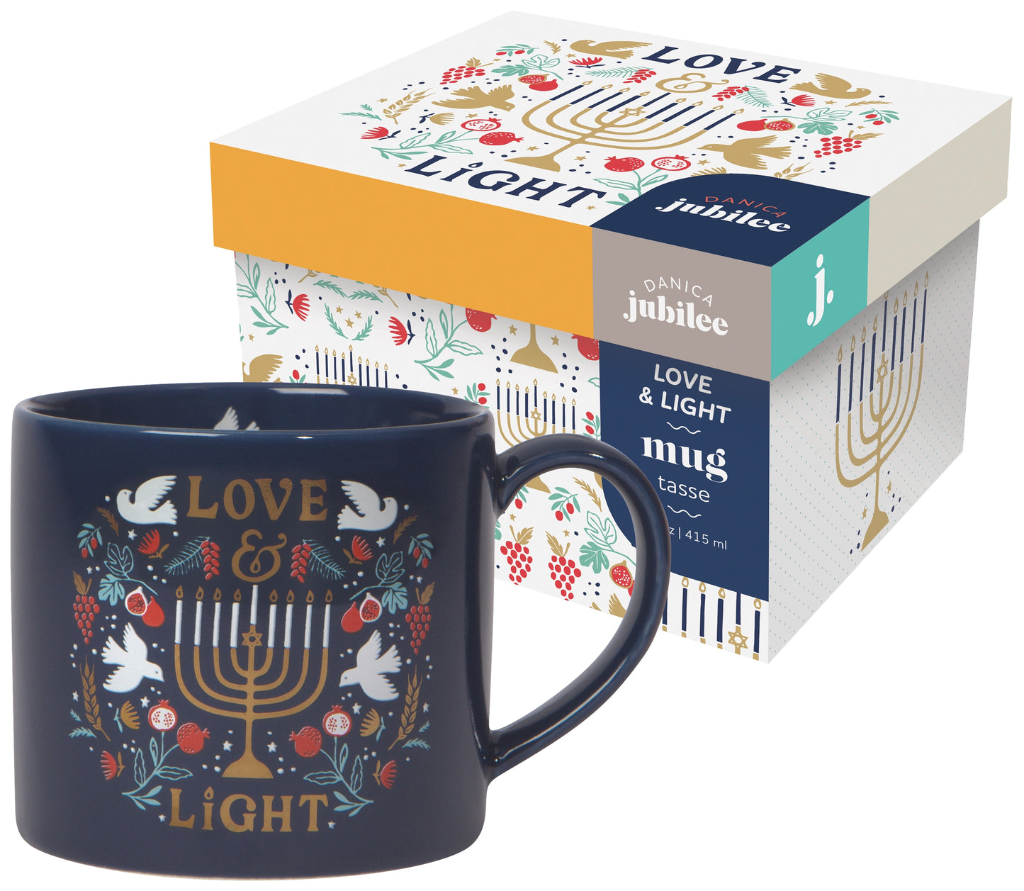 Love & Light Hanukkah Mug in a Box