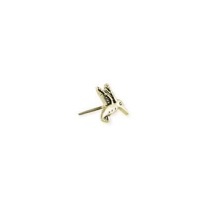 Little Garden Gold Bird Post Earrings