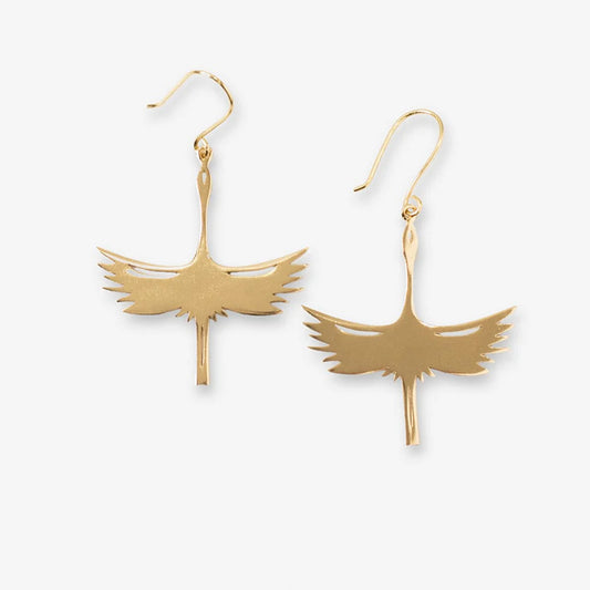 Edina Crane Dangle Earrings