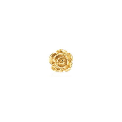 Little Garden Gold Rose Post Earrings