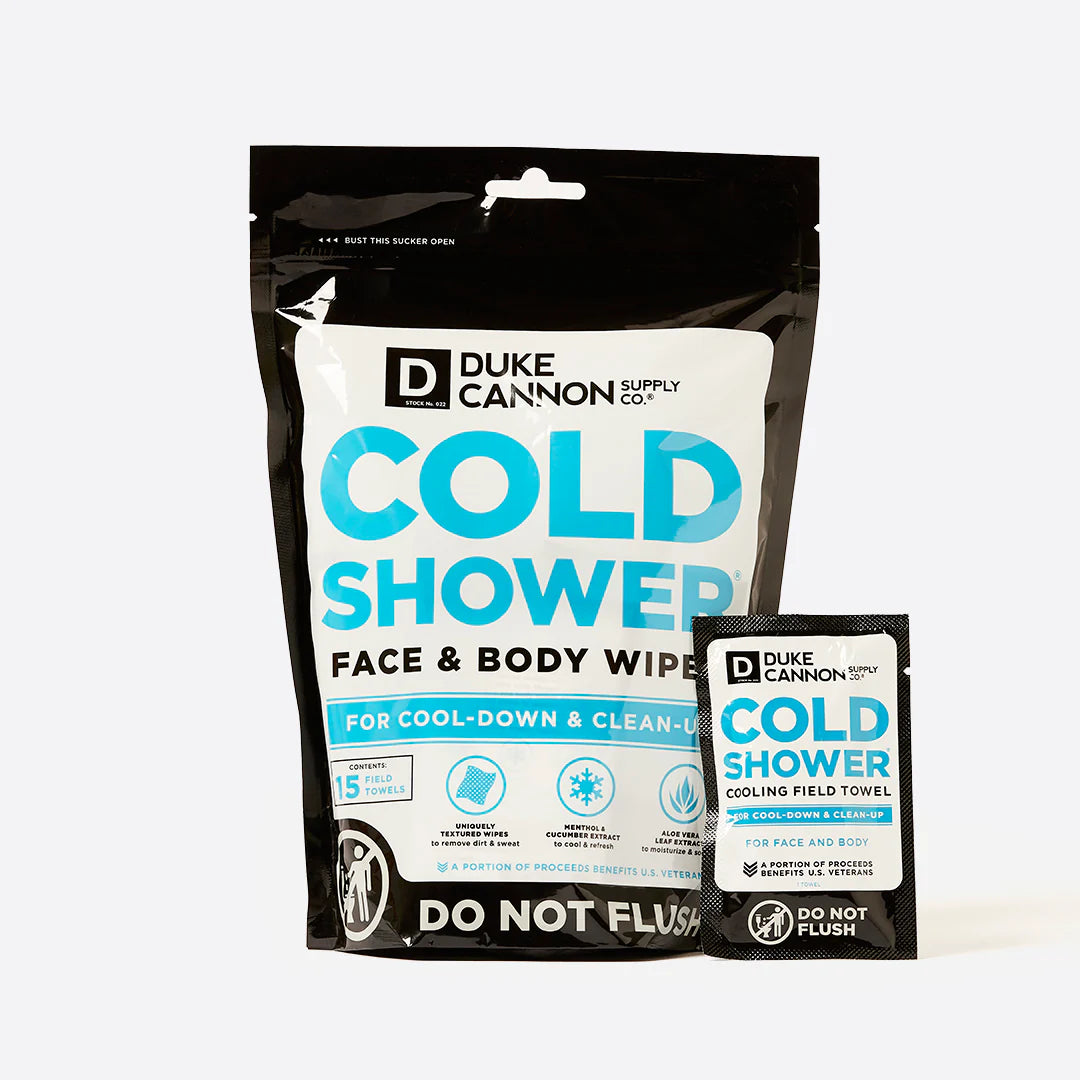 Cold Shower Cooling Wipes