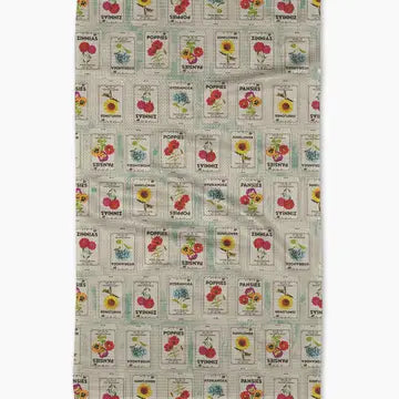 Geometry Kitchen Towels-Spring