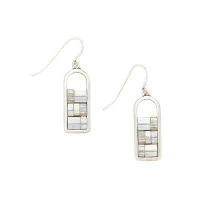 Good Karma Miyuki Frame Earrings