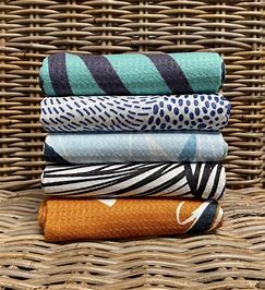 Geometry Kitchen Towels-Spring