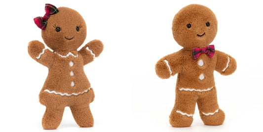 Jolly Gingerbread Fred or Ruby