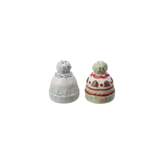 Hat Shaped Salt & Pepper Shakers