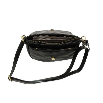 Joy Susan Helene Small Saddle Crossbody
