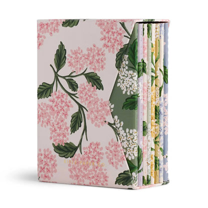 Hydrangea Pocket Notebook Boxed Set