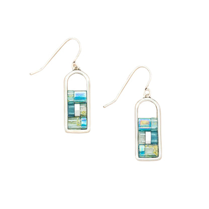 Good Karma Miyuki Frame Earrings