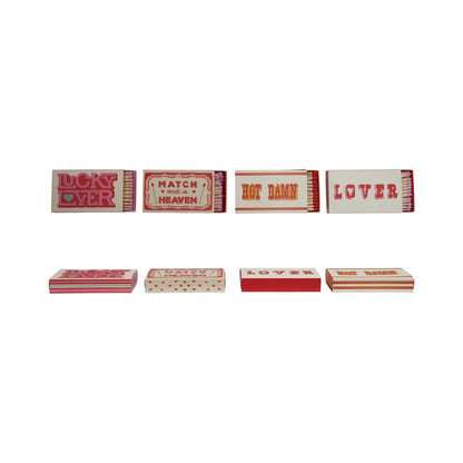 Safety Matches in Matchbox with Saying