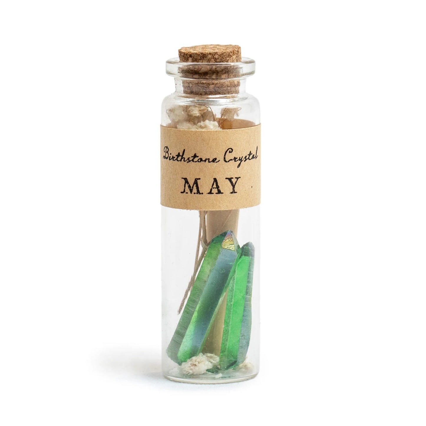 Birthstone Crystal Wishing Bottle