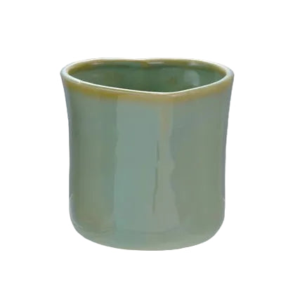Stoneware Handle-less Heart Mug