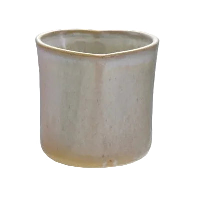 Stoneware Handle-less Heart Mug