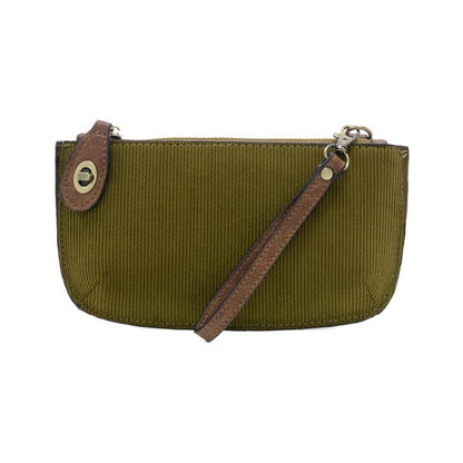 Joy Susan Corduroy Mini Crossbody Wristlet