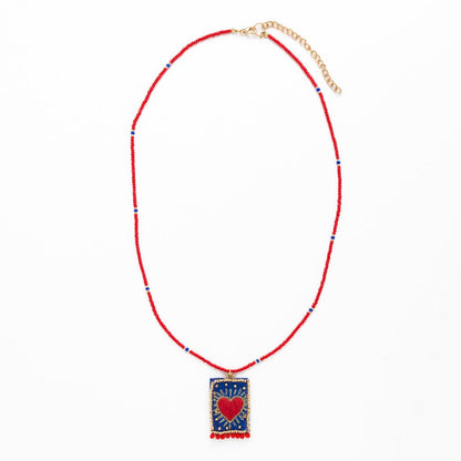 Robin Beaded Necklace