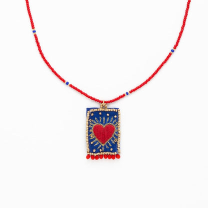 Robin Beaded Necklace