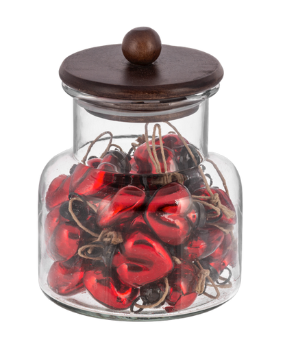 Glass Heart Ornament