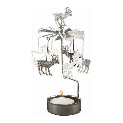 Angel Chimes Rotary Candle Holder