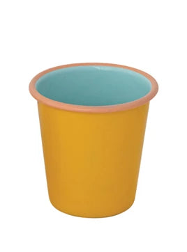 Stainless Steel Shot Glass with Colored Edge, 2oz.