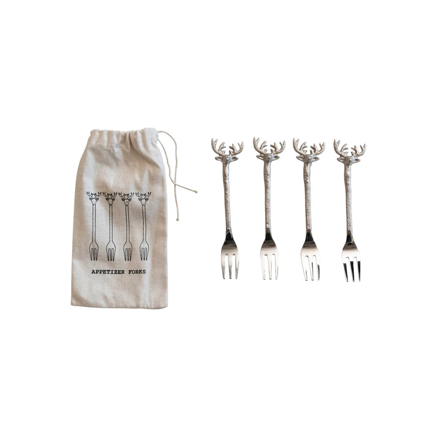 Reindeer Handle Utensils