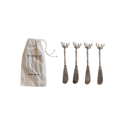 Reindeer Handle Utensils