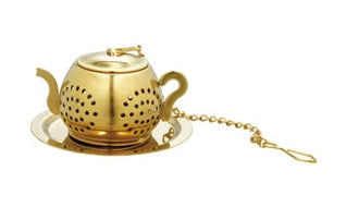 Stainless Steel Shaped Loose Tea Infuser with Dish
