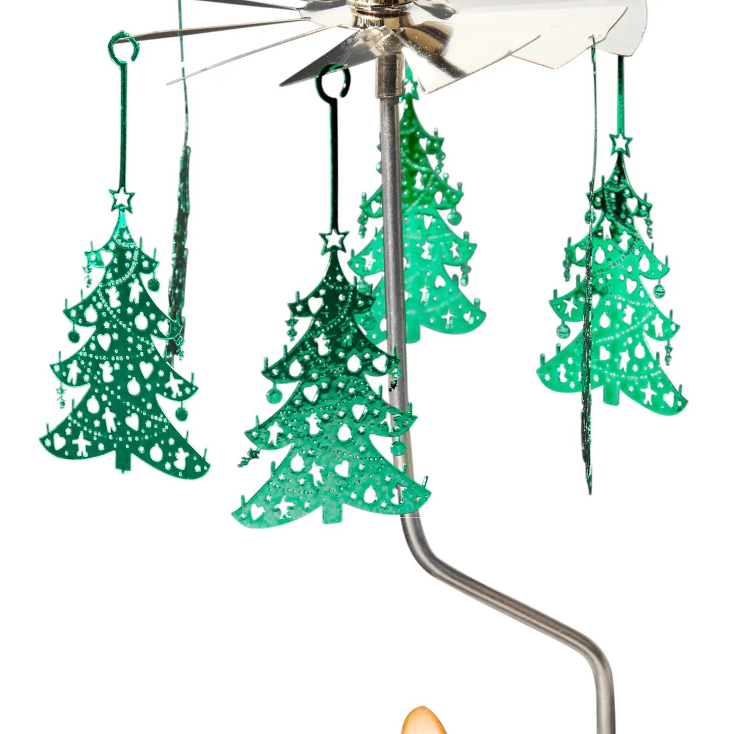 Angel Chimes Rotary Candle Holder