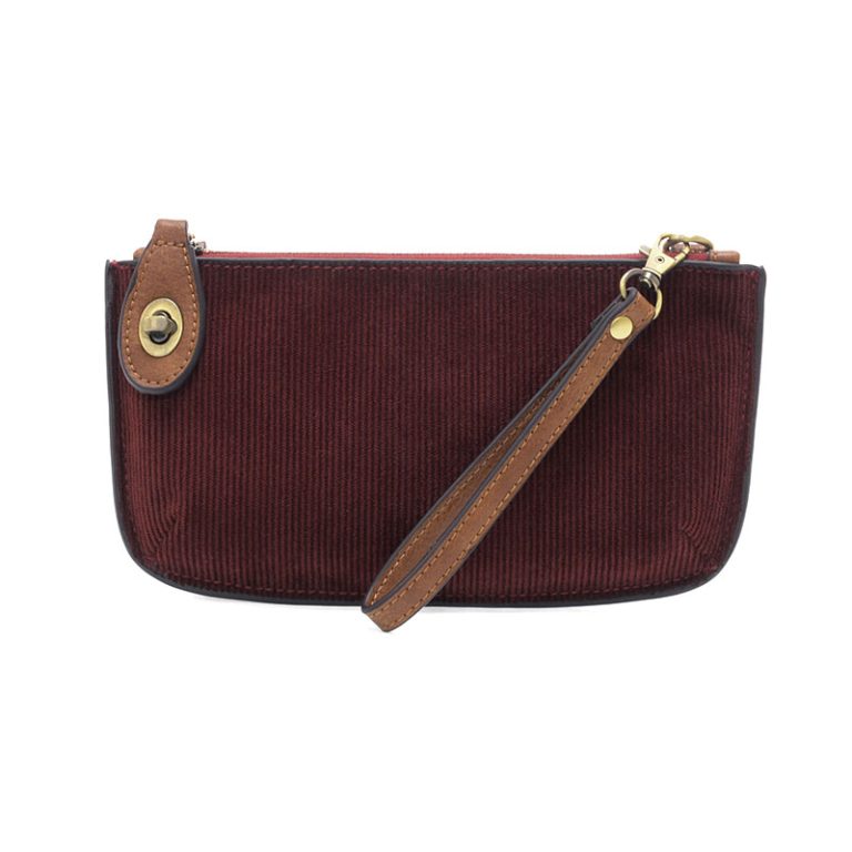 Joy Susan Corduroy Mini Crossbody Wristlet
