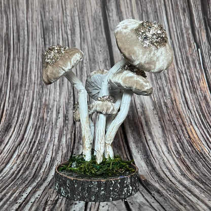 Enchanted Glitter Mushroom